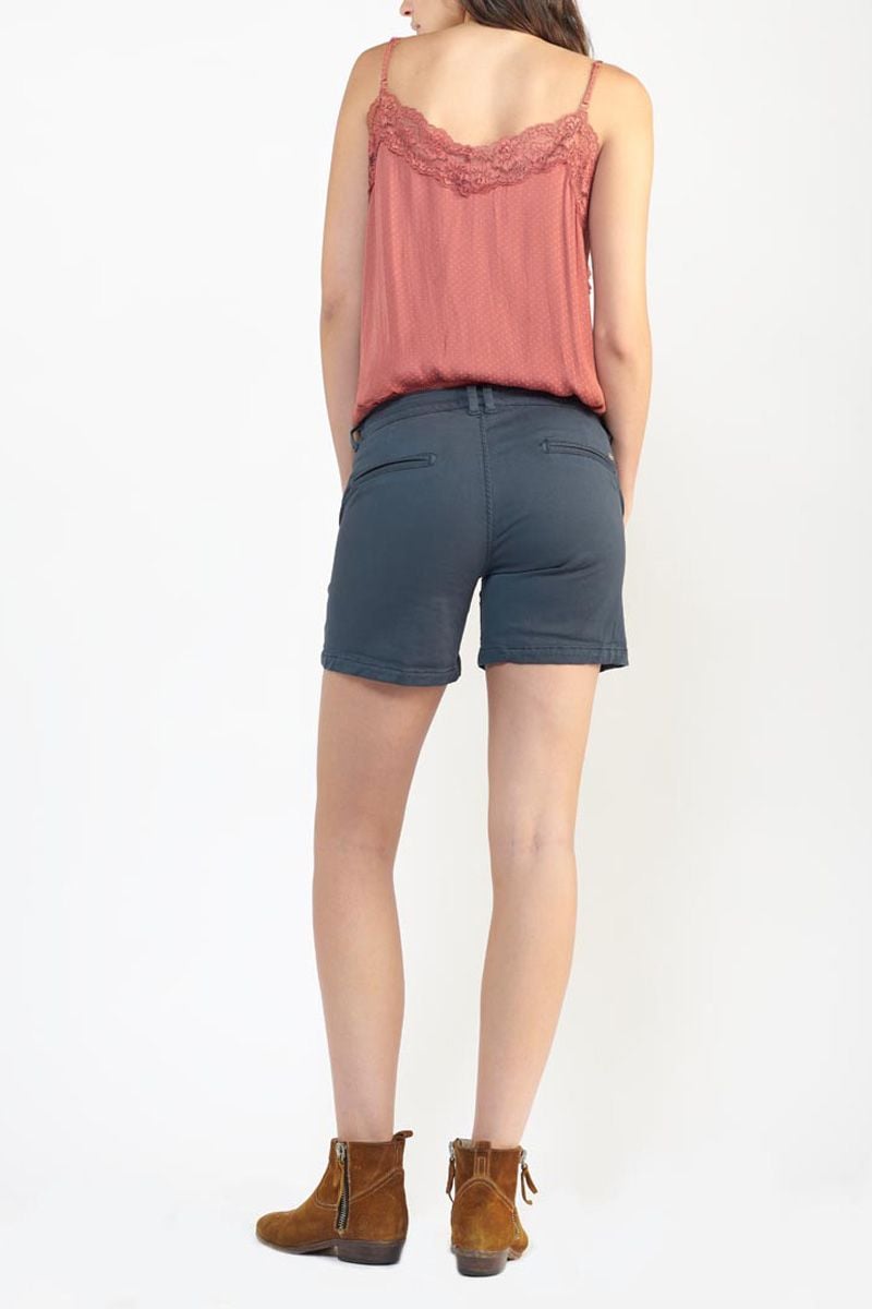 Le Temps Des Cerises Short Veli4 Bleu Marine
