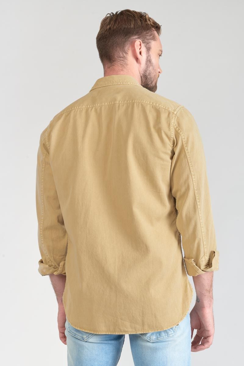 Le Temps Des Cerises Surchemise Carel Beige Sable