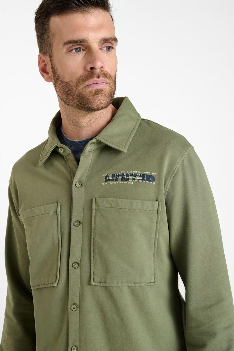 Le Temps Des Cerises Surchemise Pedrobo Kaki