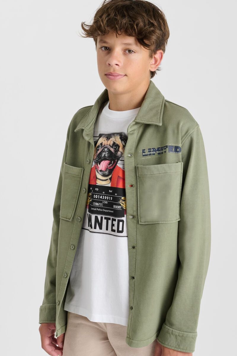 Le Temps Des Cerises Surchemise Pedrobo Kaki