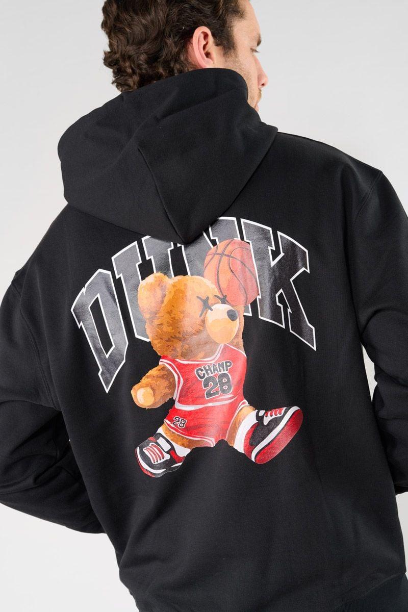 Le Temps Des Cerises Sweat à Capuche Loro Noir