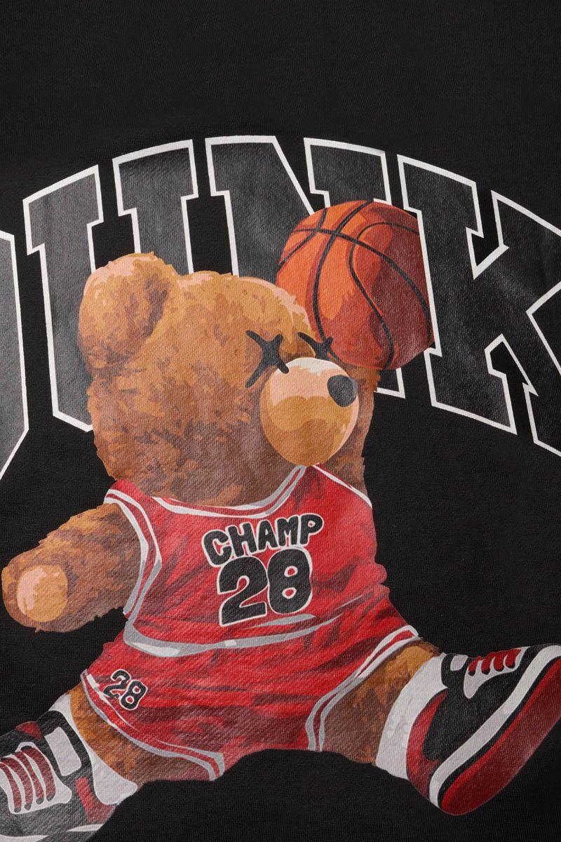 Le Temps Des Cerises Sweat à Capuche Lorobo Noir