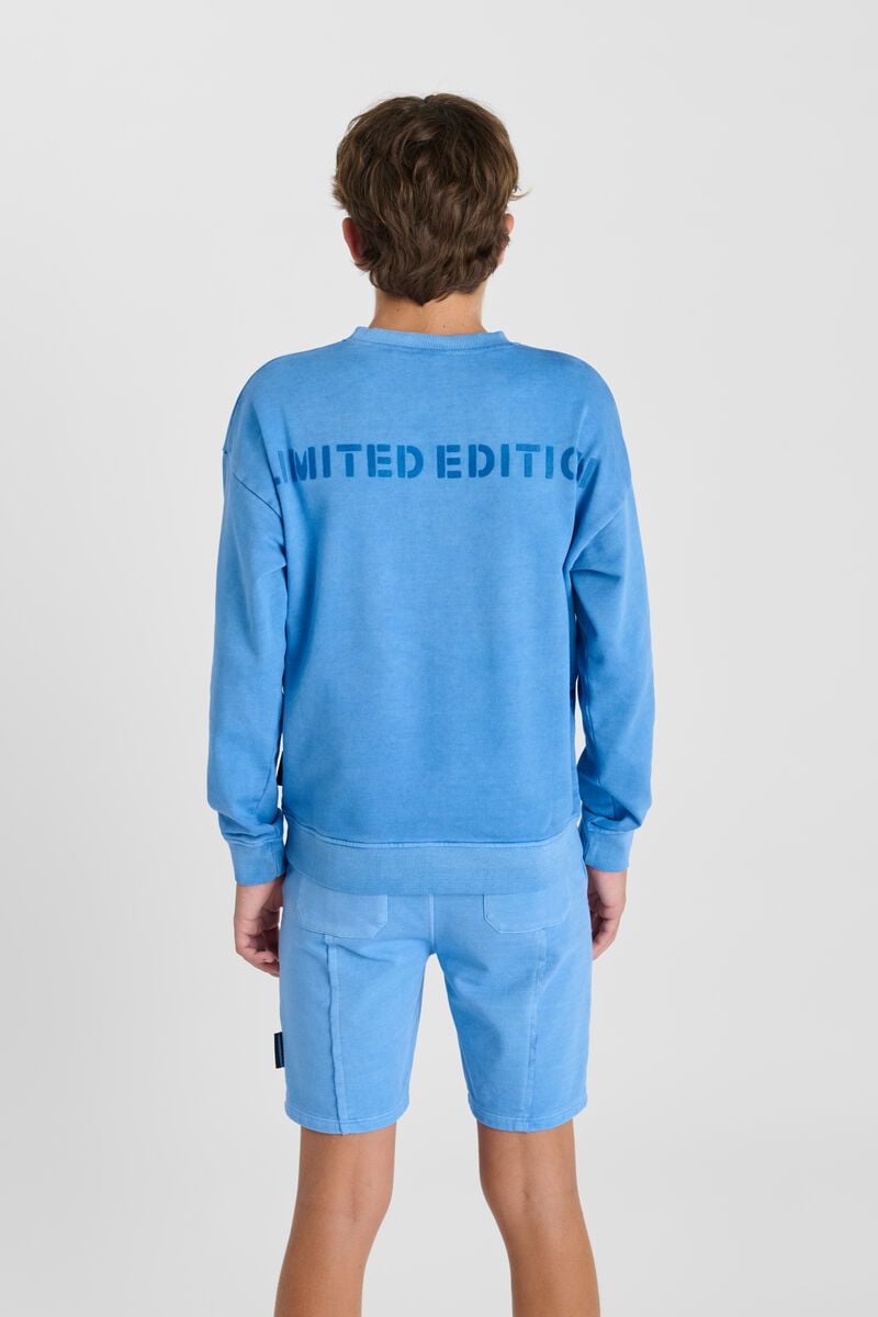 Le Temps Des Cerises Sweat Andibo Bleu