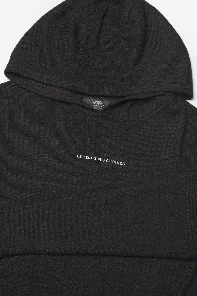 Le Temps Des Cerises Sweat Biancigi Noir