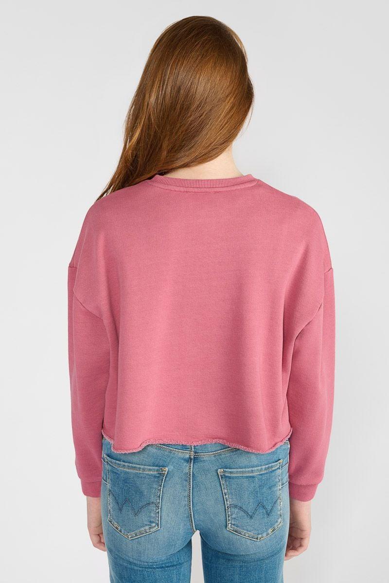Le Temps Des Cerises Sweat Court Filougi Rose
