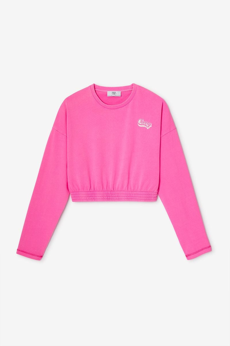 Le Temps Des Cerises Sweat Elpigi Rose