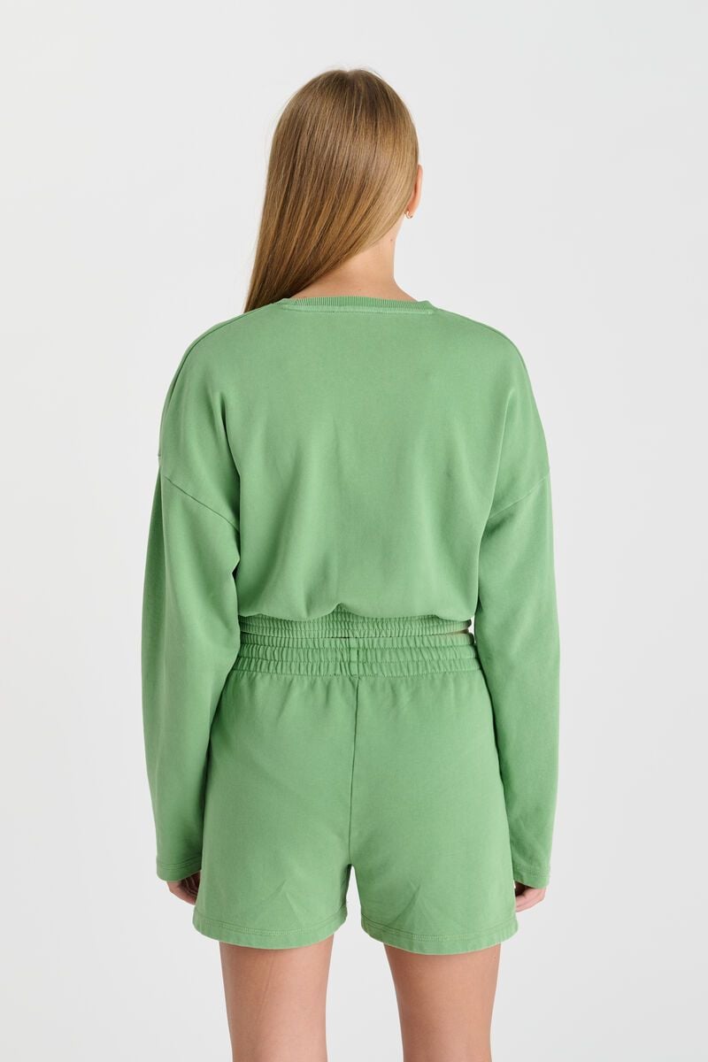 Le Temps Des Cerises Sweat Elpigi Vert