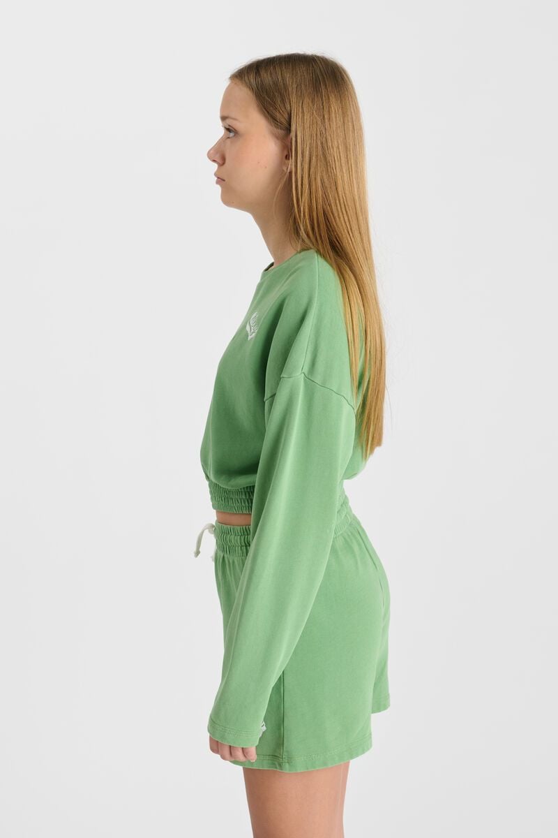 Le Temps Des Cerises Sweat Elpigi Vert