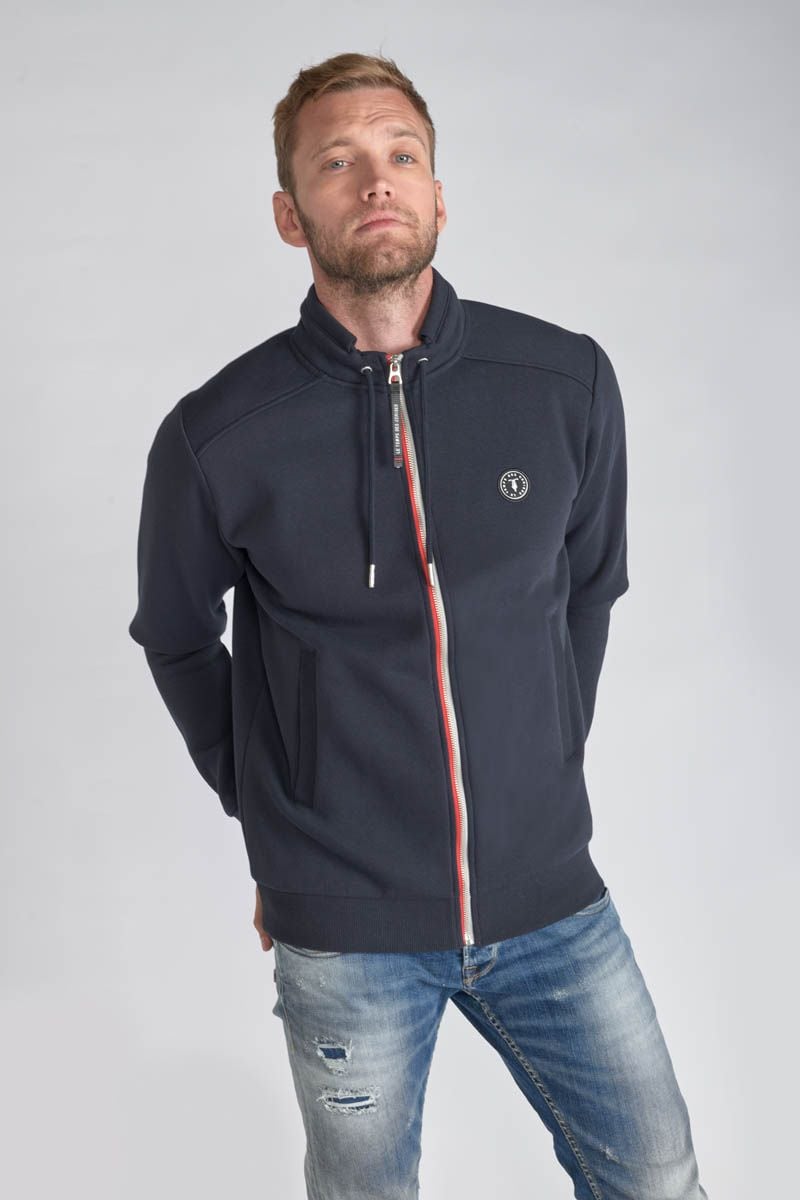 le temps des cerises Sweat Goal bleu nuit