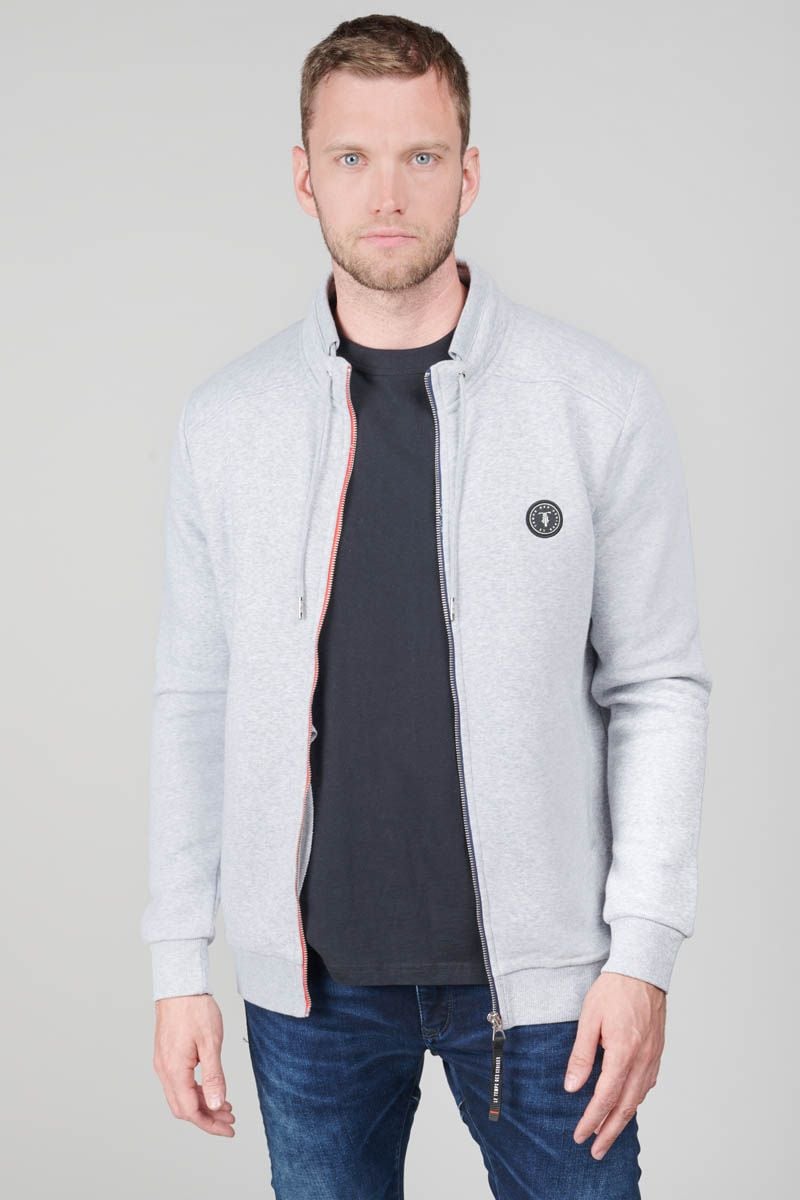 Le Temps Des Cerises Sweat Goal Gris Clair