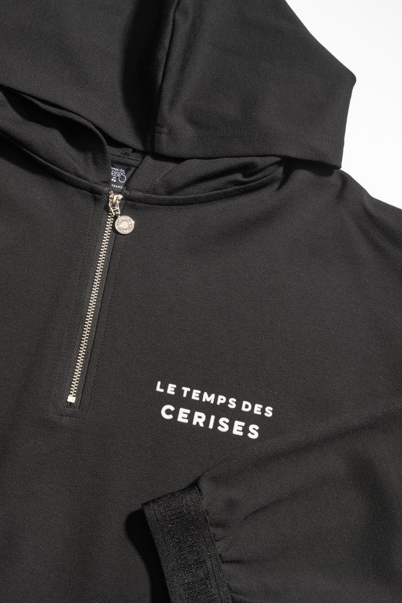 Le Temps Des Cerises Sweat Jemmagi Noir