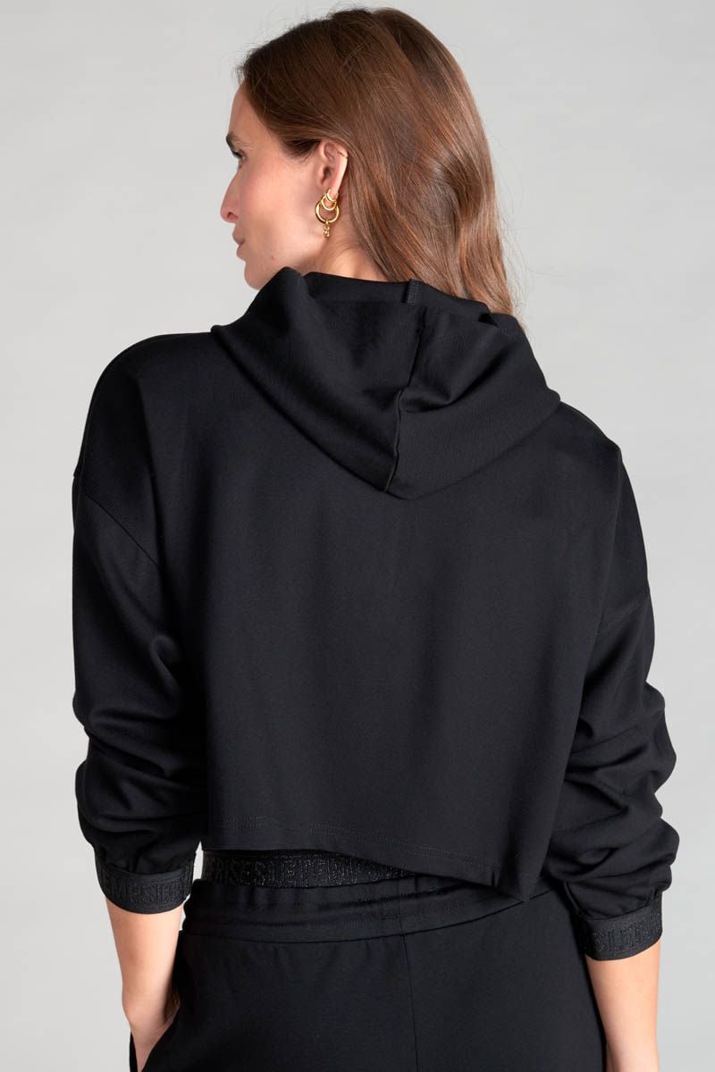 Le Temps Des Cerises Sweat Jemmagi Noir