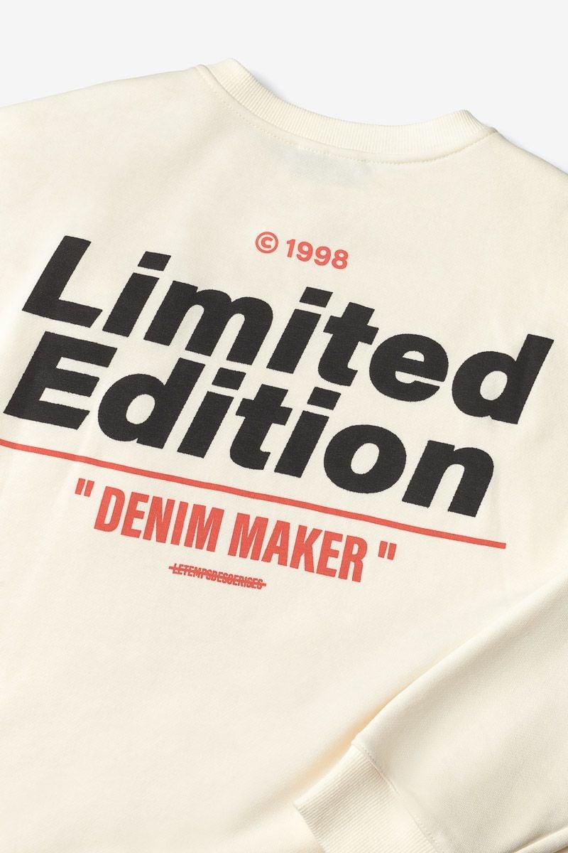 Le Temps Des Cerises Sweat Junbo écru