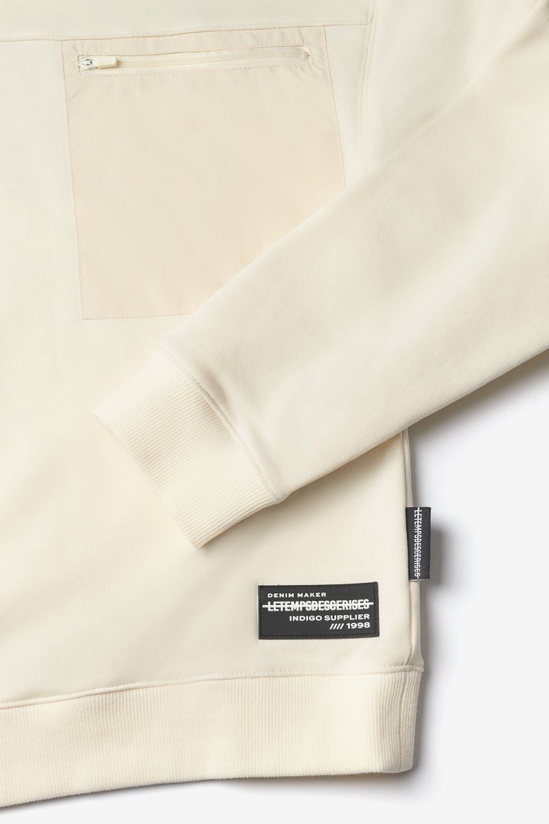 Le Temps Des Cerises Sweat Junbo écru