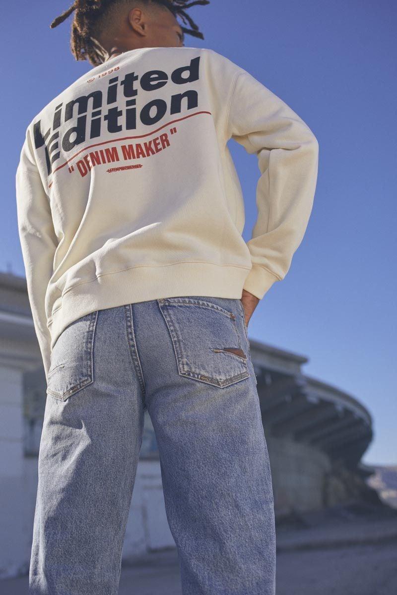 le temps des cerises Sweat Junbo écru