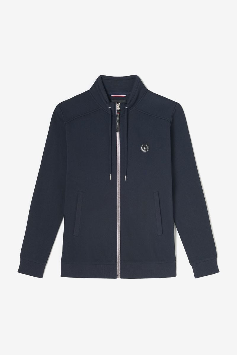 le temps des cerises Sweat Lago bleu marine