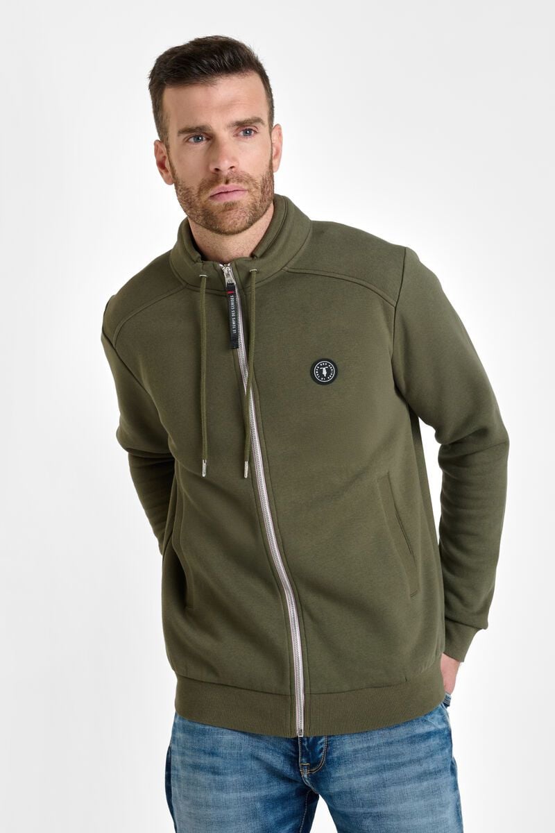 le temps des cerises Sweat Lago kaki