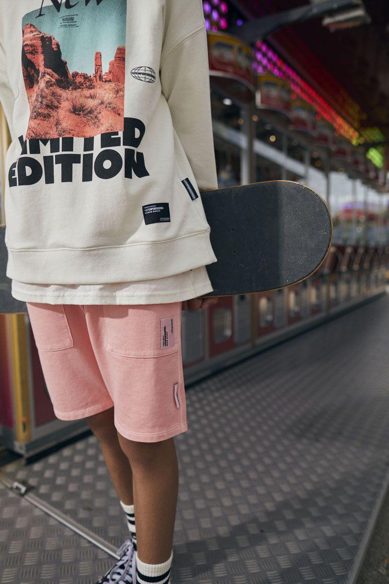 le temps des cerises Sweat Maranbo crème imprimé