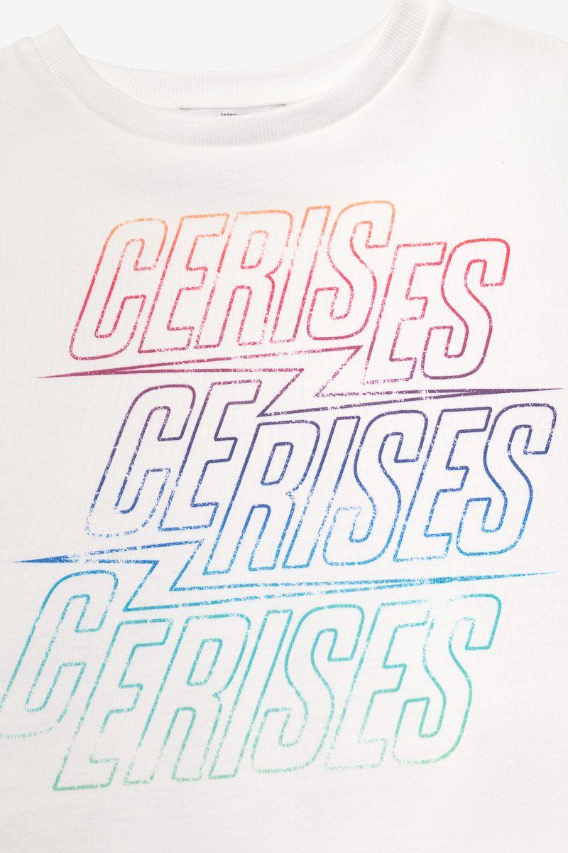 Le Temps Des Cerises Sweat Mikkigi Blanc