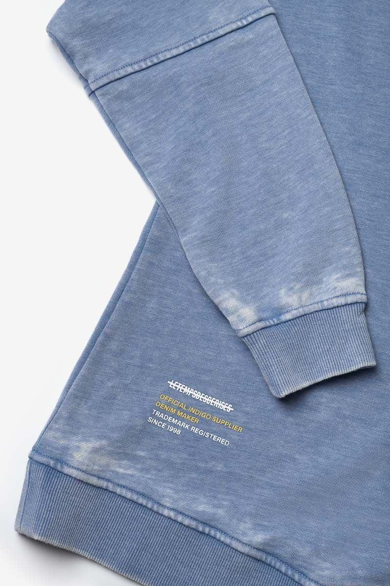 Le Temps Des Cerises Sweat Naybo Bleu Chiné