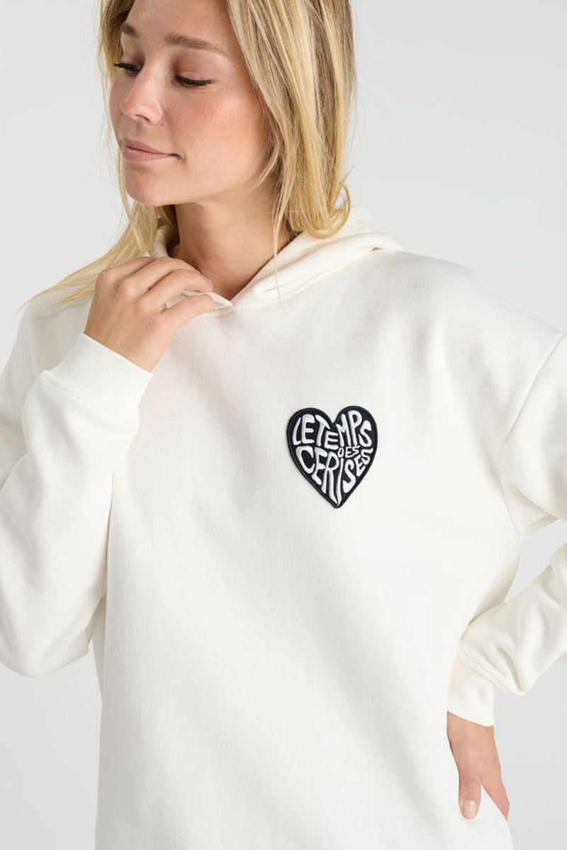 le temps des cerises Sweat Samigi crème