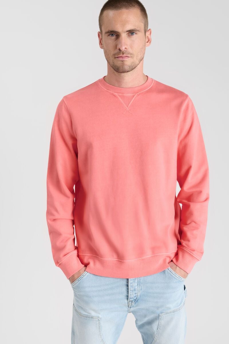 Le Temps Des Cerises Sweat Varel Rose Saumon