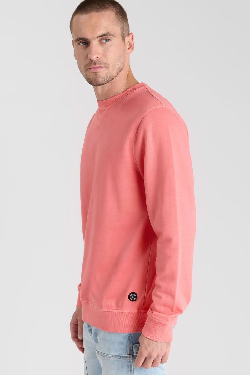 Le Temps Des Cerises Sweat Varel Rose Saumon