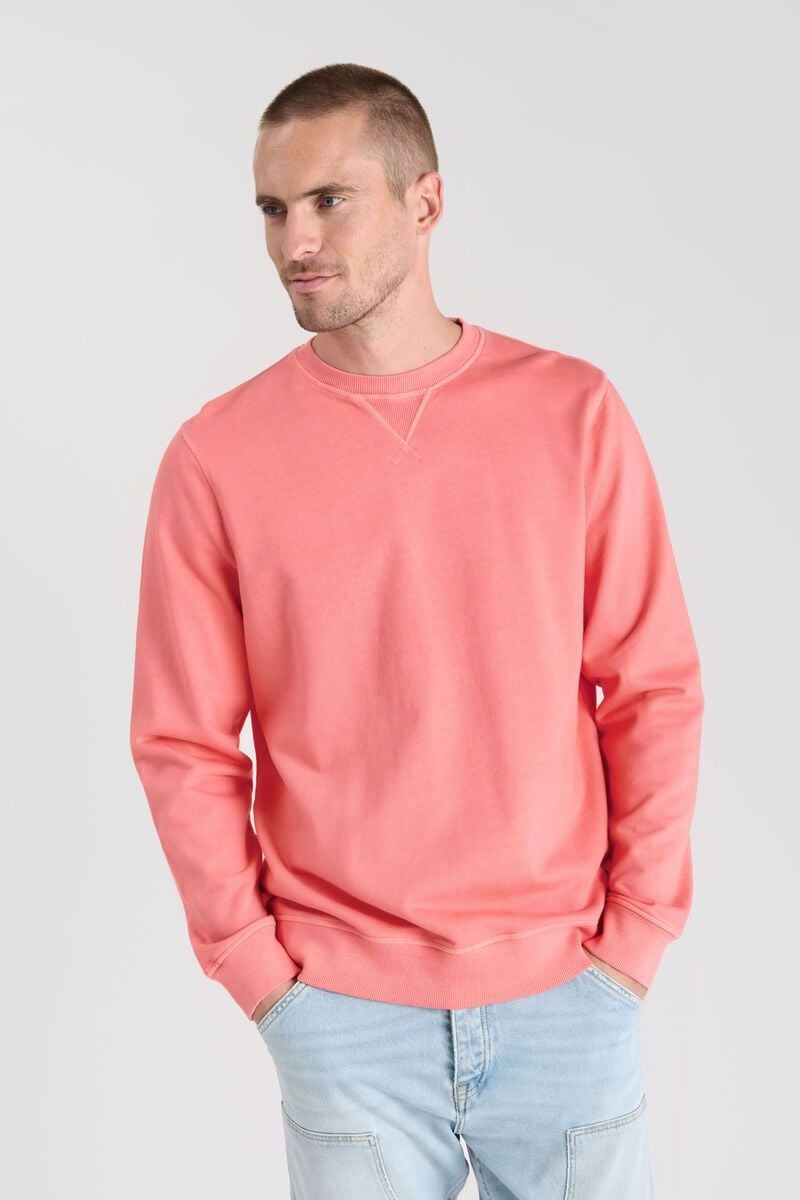 le temps des cerises Sweat Varel rose saumon