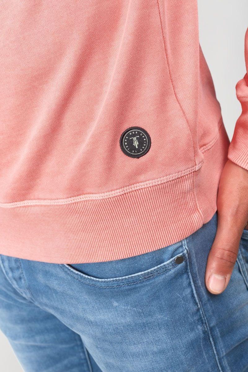 Le Temps Des Cerises Sweat Varel Saumon