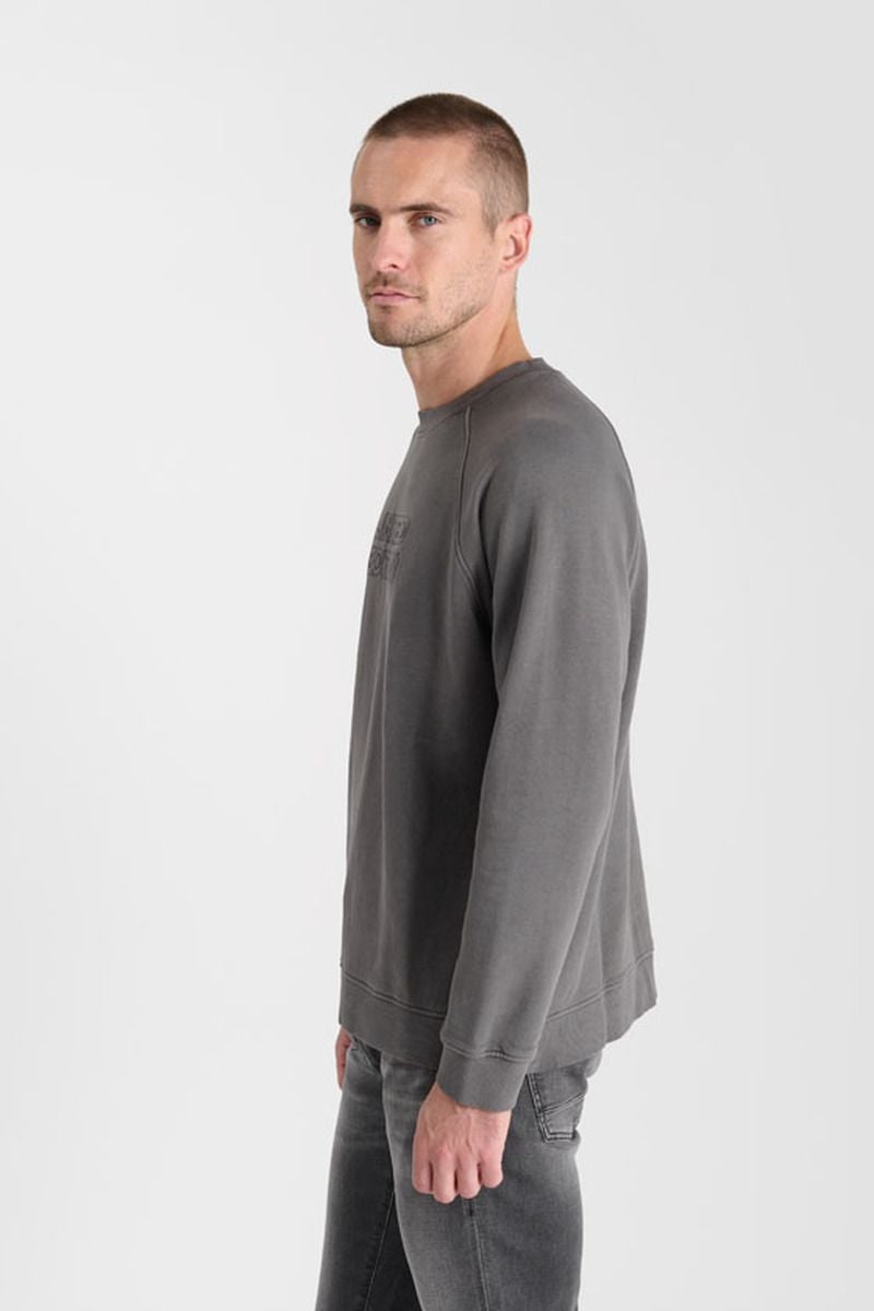 Le Temps Des Cerises Sweat Velabo Gris