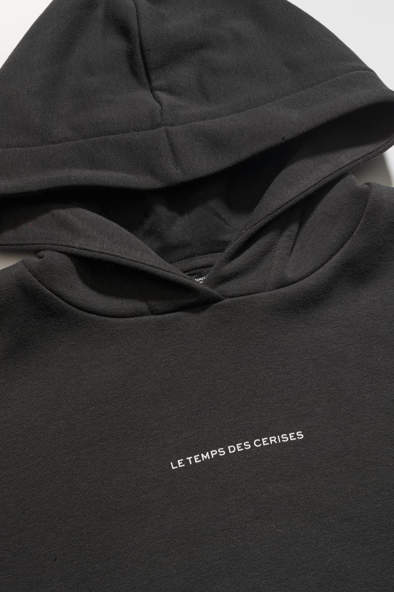 Le Temps Des Cerises Sweat Volvagi Noir