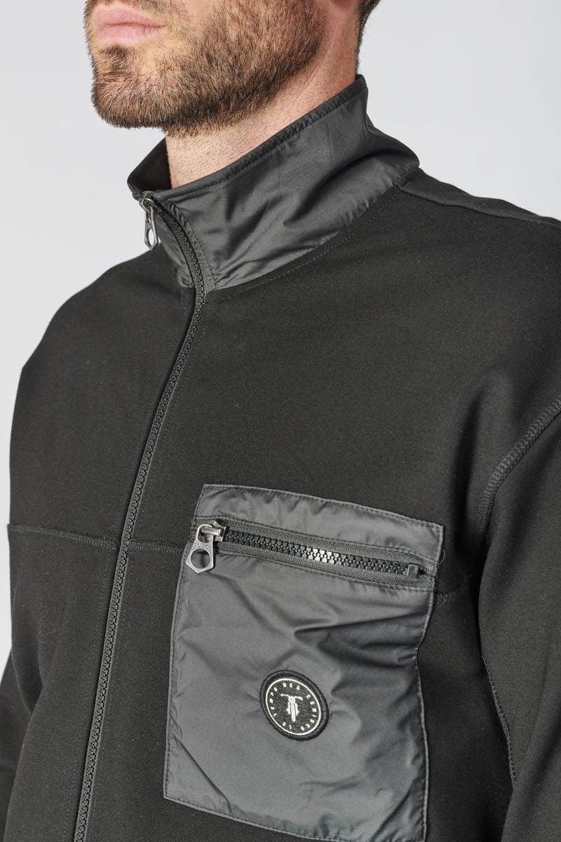 Le Temps Des Cerises Sweat Zippé Bonte Noir