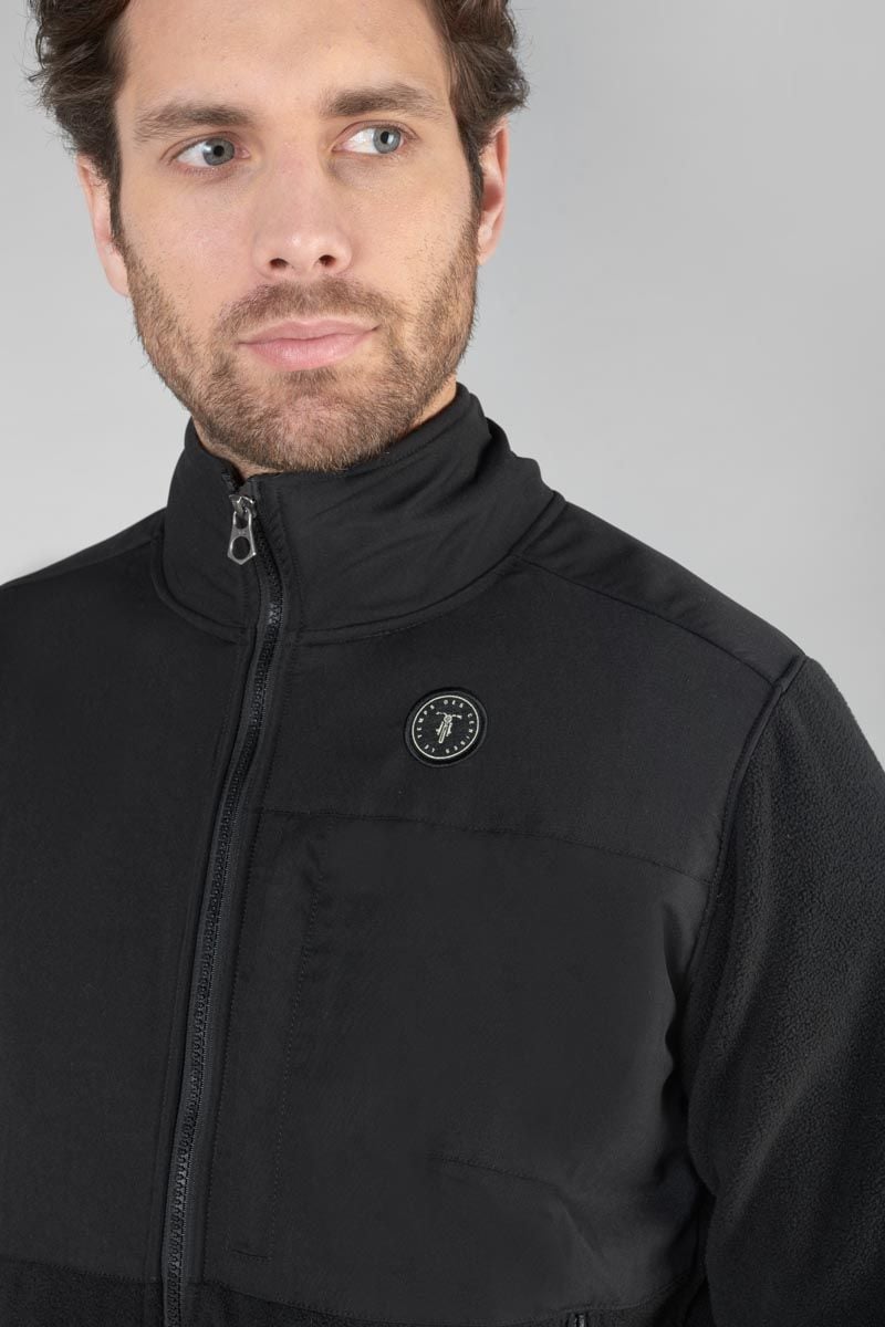 Le Temps Des Cerises Sweat Zippé Drake Noir