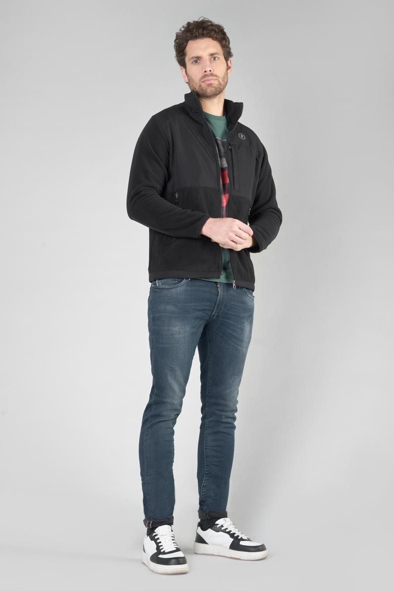 Le Temps Des Cerises Sweat Zippé Drake Noir