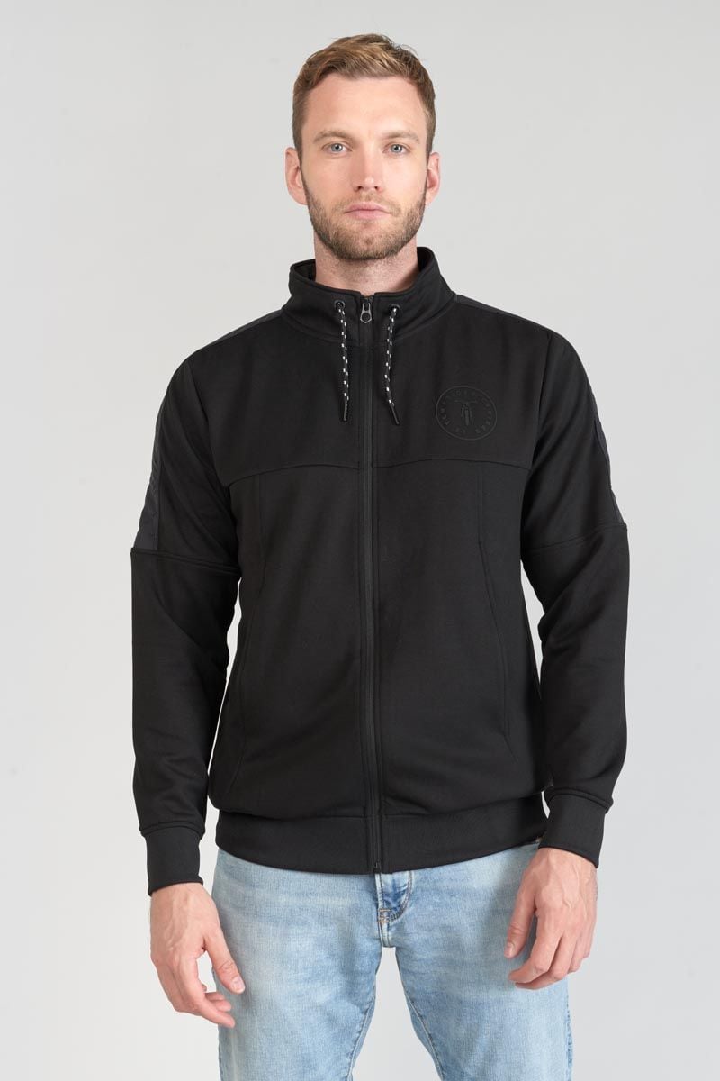 le temps des cerises Sweat zippé Gimo noir