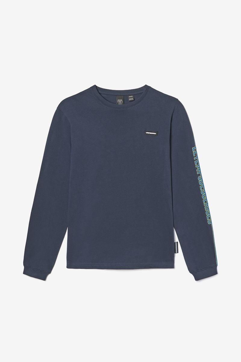 le temps des cerises T-shirt Alabamabo bleu marine