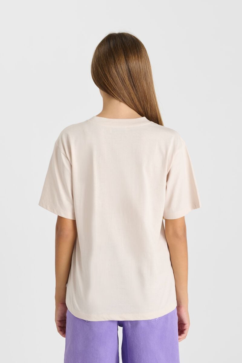 Le Temps Des Cerises T-shirt Amorigi Beige Imprimé