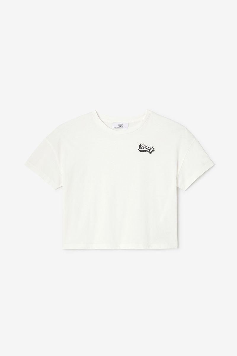 le temps des cerises T-shirt Anatagi blanc