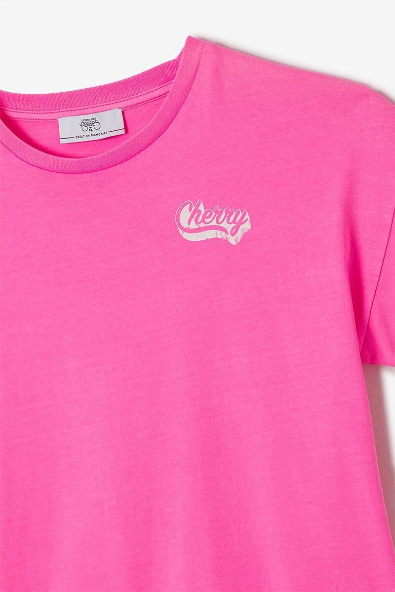 Le Temps Des Cerises T-shirt Anatagi Rose