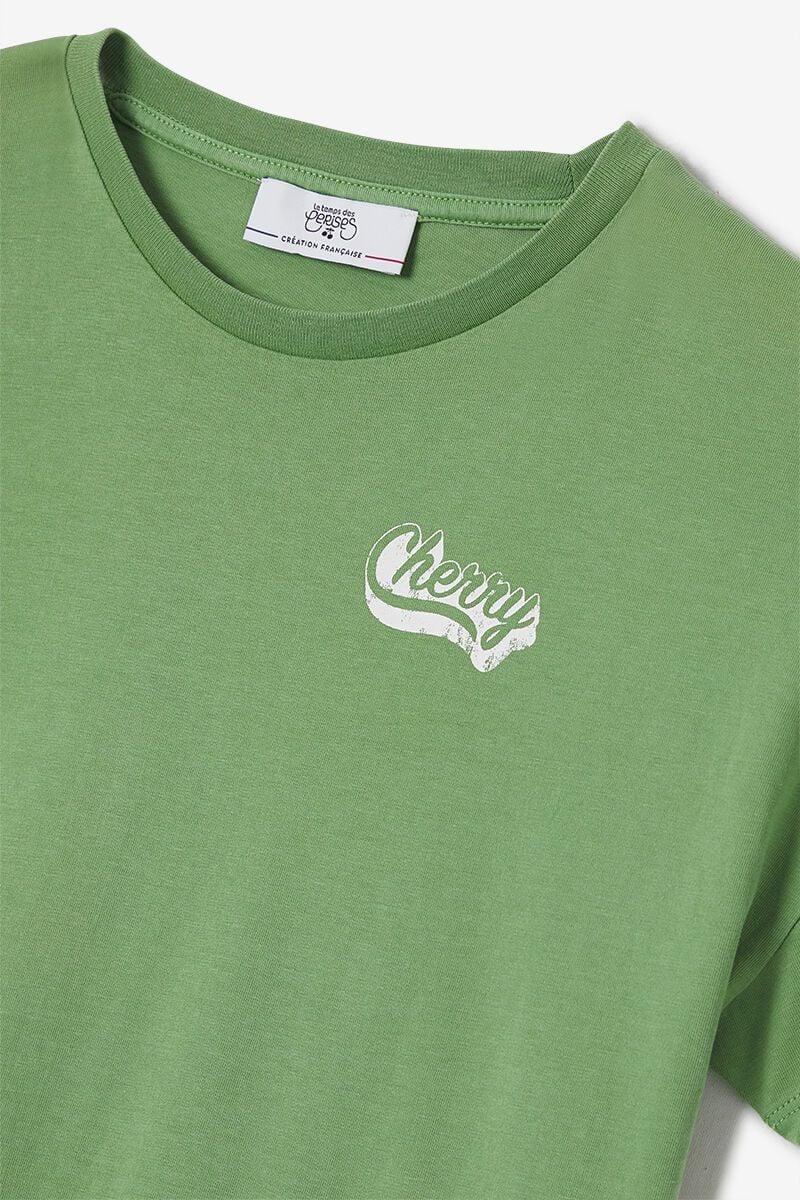Le Temps Des Cerises T-shirt Anatagi Vert