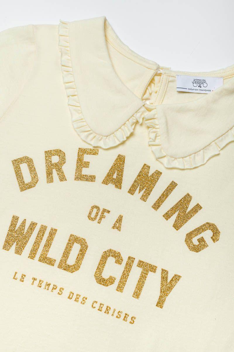 Le Temps Des Cerises T-shirt Arigi écru