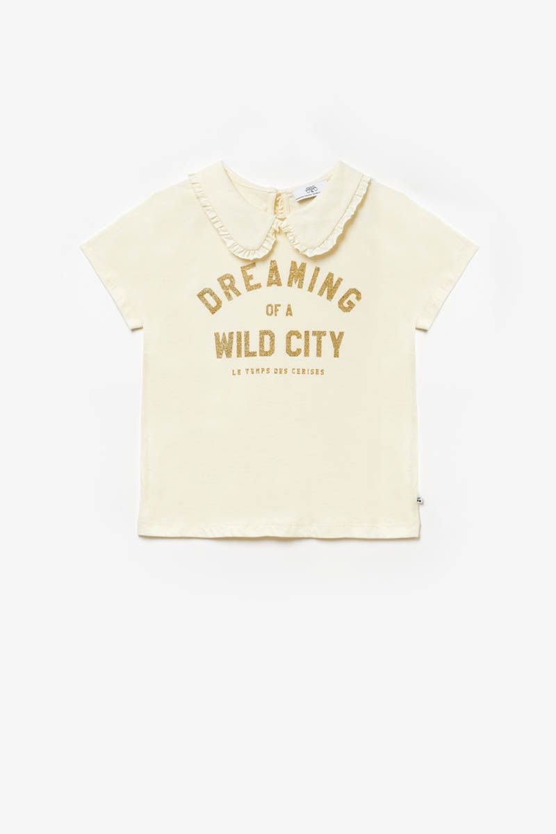 le temps des cerises T-shirt Arigi écru