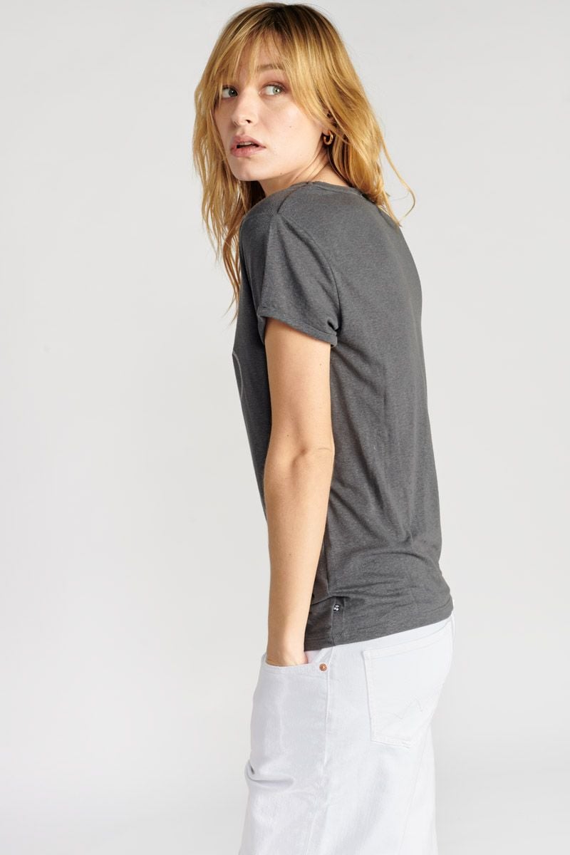 Le Temps Des Cerises T-shirt Basitrame Anthracite