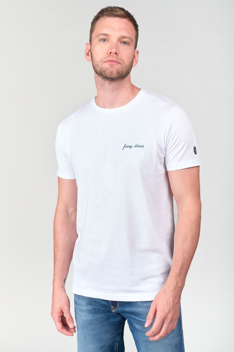 Le Temps Des Cerises T-shirt Boyle Blanc Imprimé