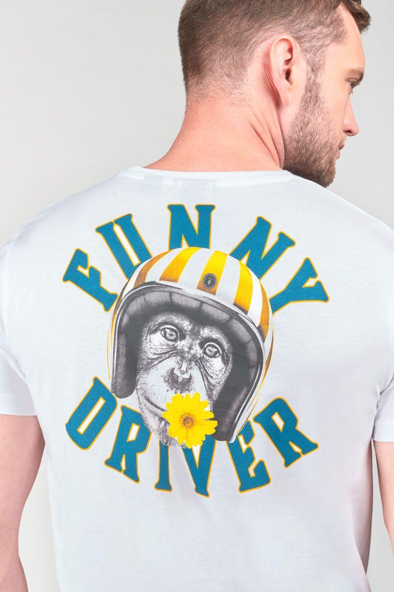 Le Temps Des Cerises T-shirt Boyle Blanc Imprimé