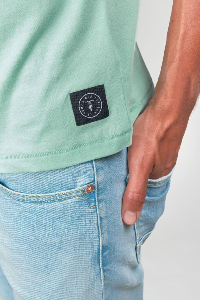 Le Temps Des Cerises T-shirt Brown Bleu Turquoise