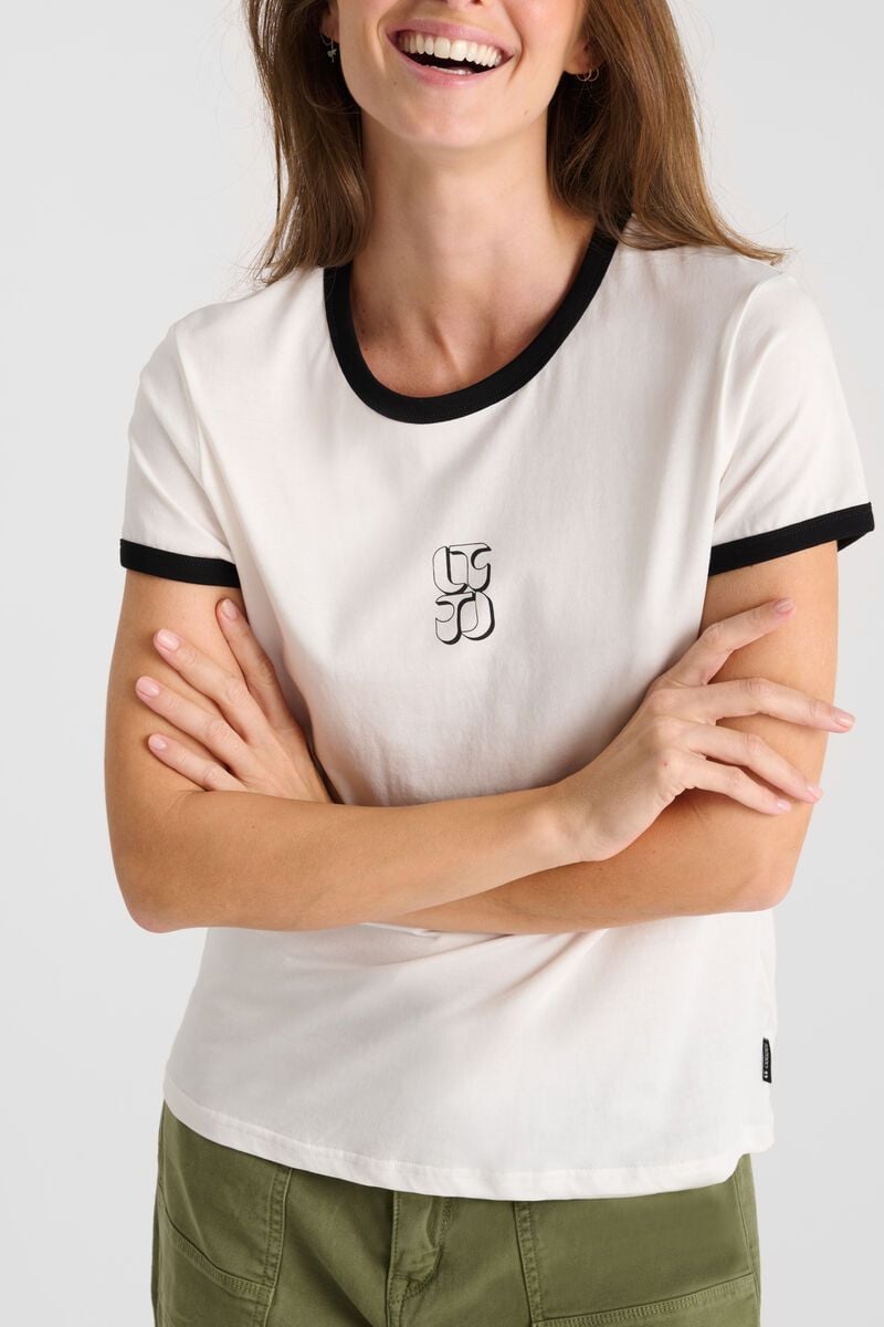 Le Temps Des Cerises T-shirt Caladou Blanc