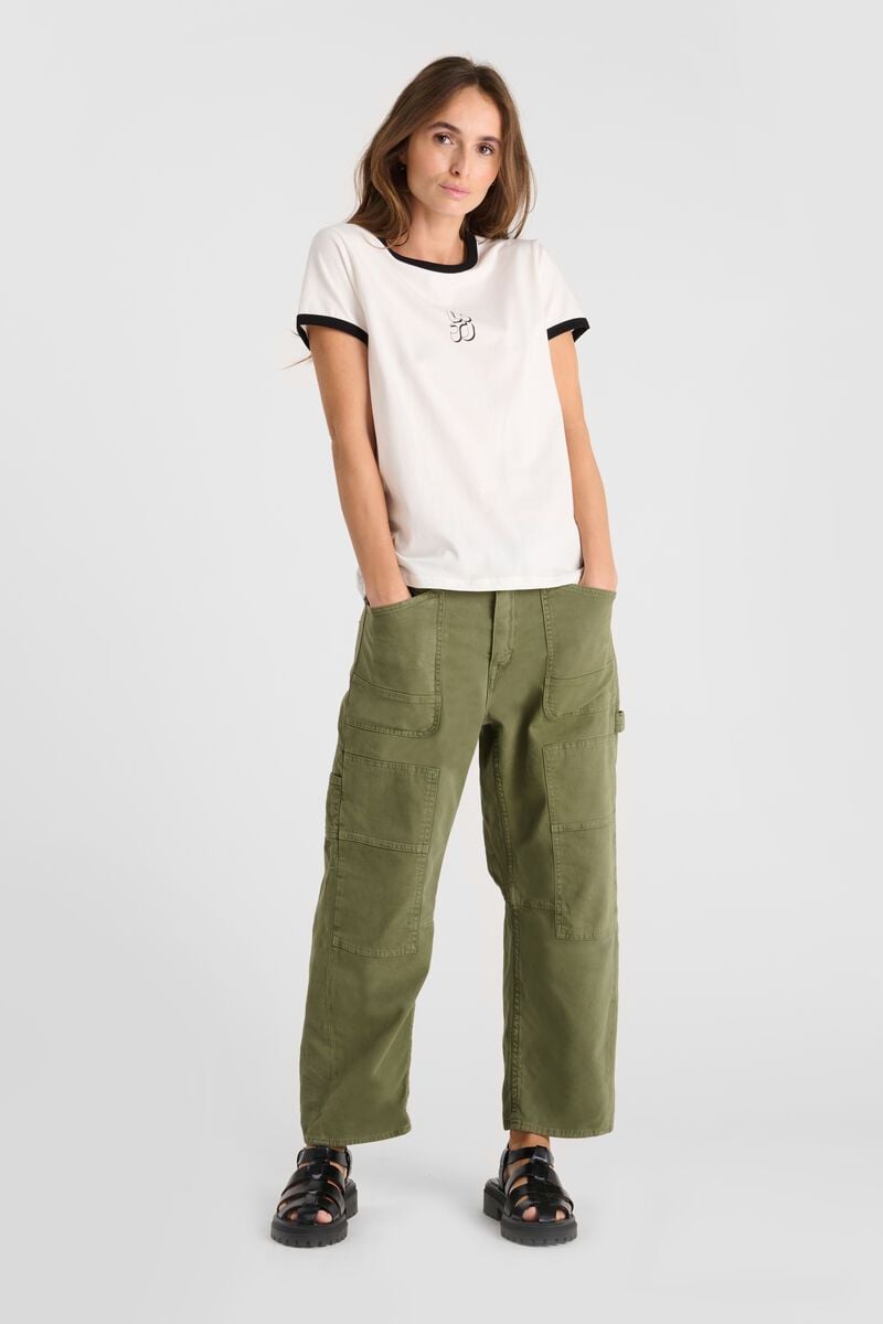 Le Temps Des Cerises T-shirt Caladou Blanc