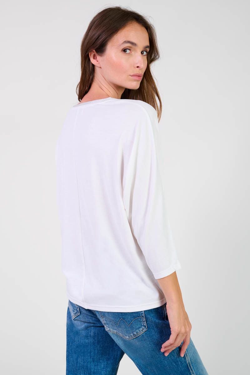 Le Temps Des Cerises T-shirt Cepada Crème