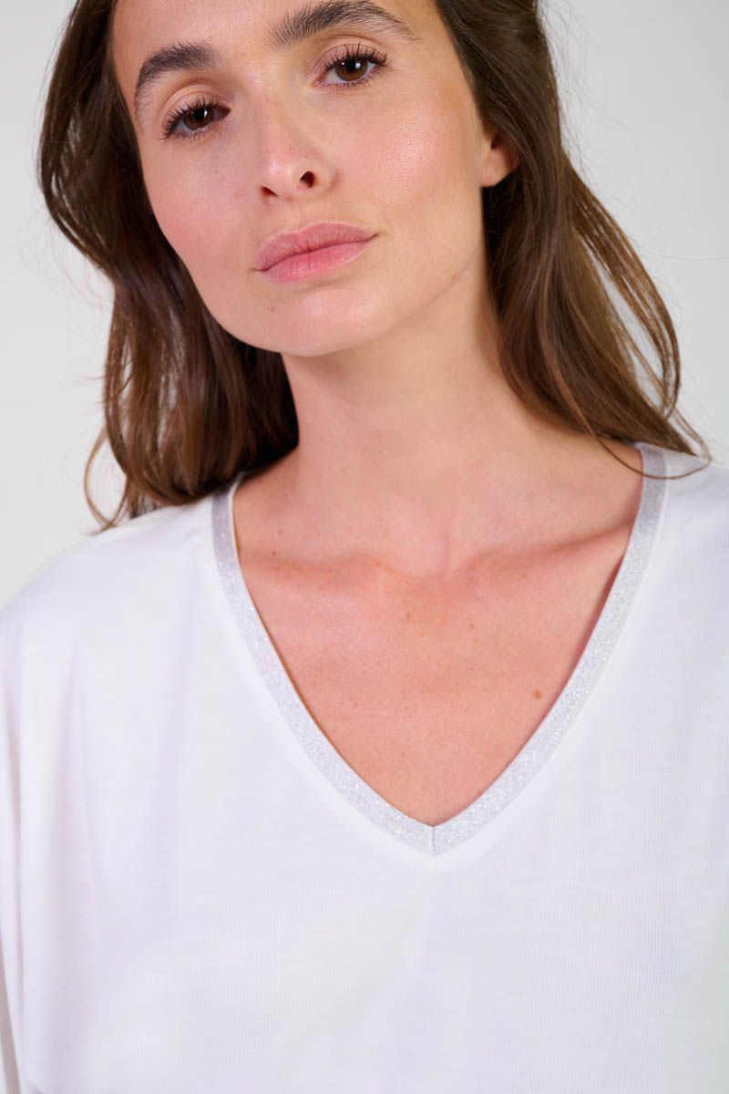 Le Temps Des Cerises T-shirt Cepada Crème